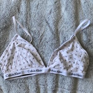 Calvin Klein Unlined Triangle Bra